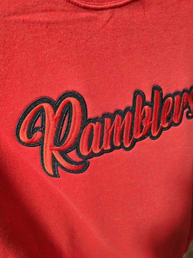 Ramblers Sweatshirt Black Stitch